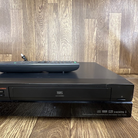 Sony RDR-VX525 VCR DVD Recorder Combo HDMI 1080i Upscaling Dubbing w/ Remote - Picture 7 of 16